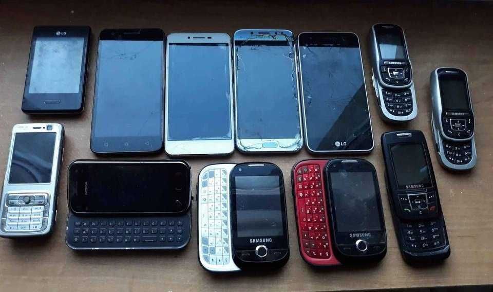 Zestaw komórek Samsung , Nokia, Lenovo