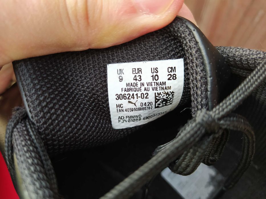 Buty Męskie Puma Ferrari. Roz. 43 Czarne SF Future Cat Ultra