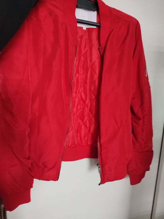 Czerwona bomberka L kurtka