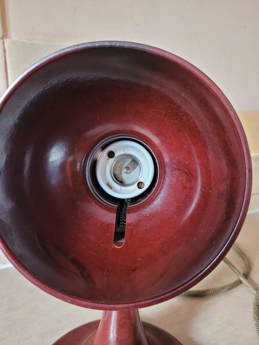 Lampa biurkowa EMV bakelit Vintage