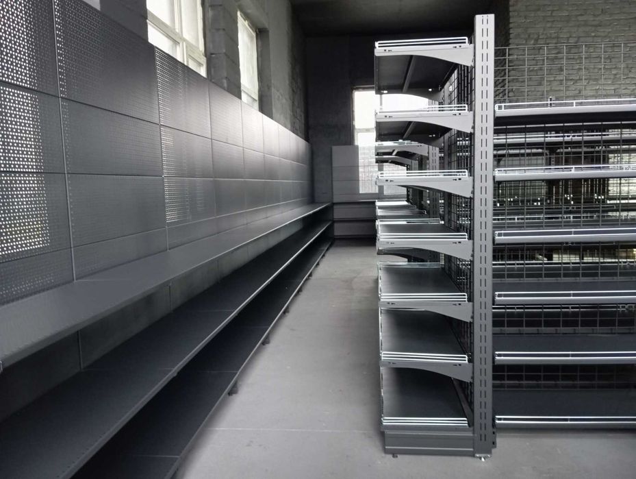 Стелажі полиці в наявності, каси, холод, безкоштовна доставка, графіт