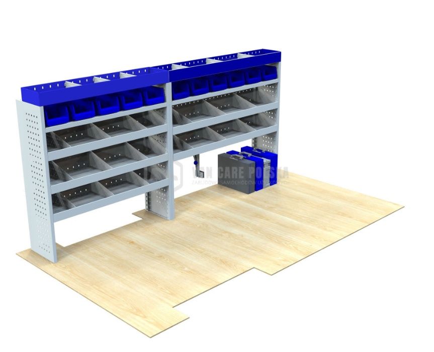 Zabudowa warsztatowa do busa komplet