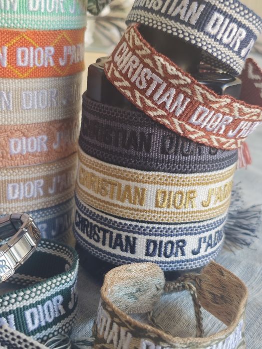 Pulseiras Christian Dior e Pingentes para Pulseiras Italianas
