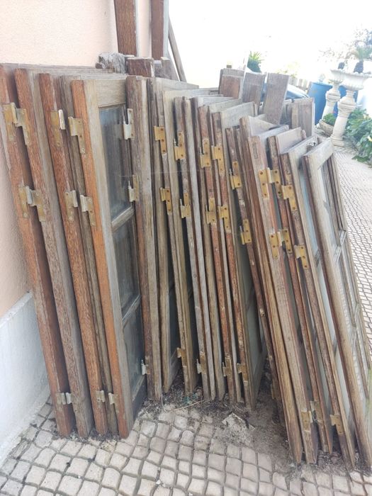 Janelas Madeira sucupira