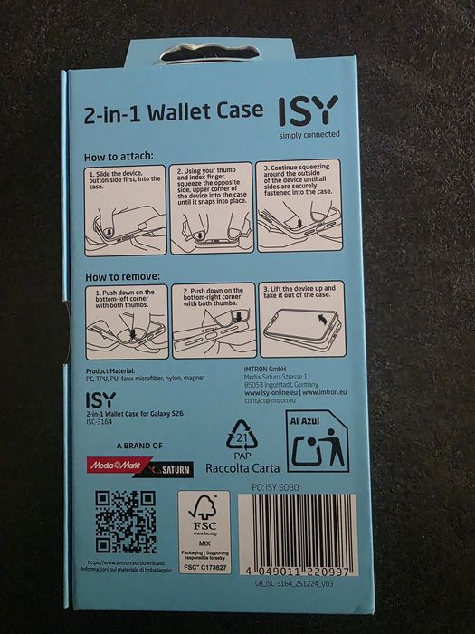 Etui 2 in 1 Wallet Case Galaxy S26