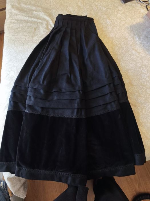 saía traje domingueiro