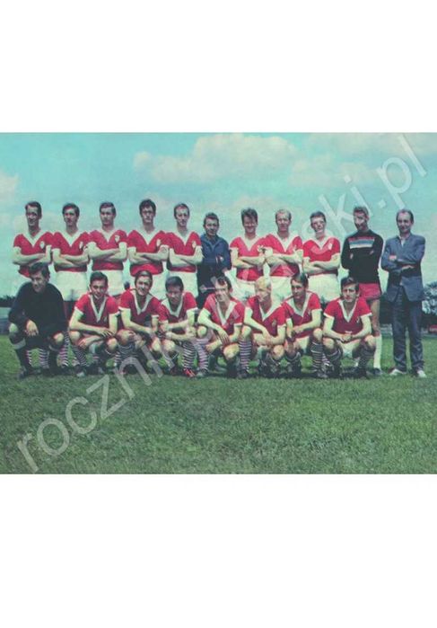 Pocztówka - Sezon 1969/70 WKS Gwardia Warszawa