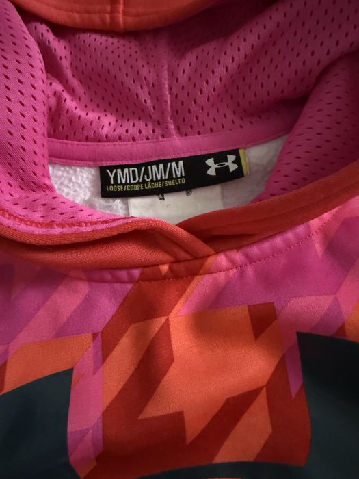 Ciepła termiczna bluza dresowa Under Armour rozm 146/152