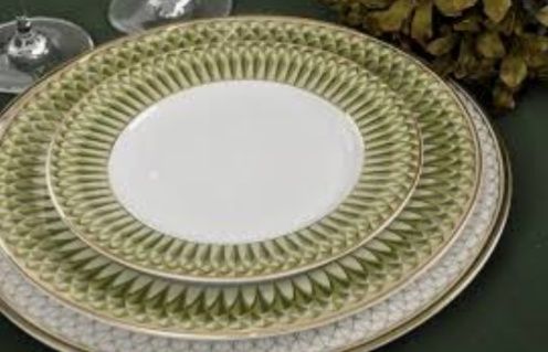 SPAL Olive *NOVO*  Elegante serviço jantar 66 pçs