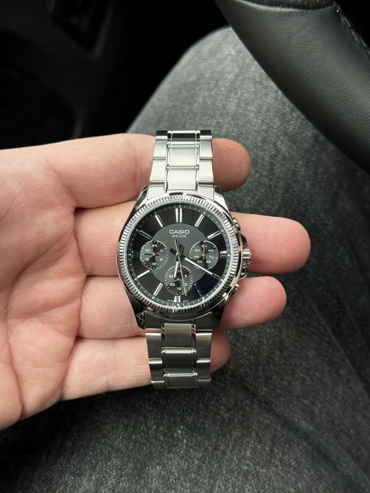 Чоловічий годинник Casio MTP-1375D  опт дроп Оригінал часы касіо касио