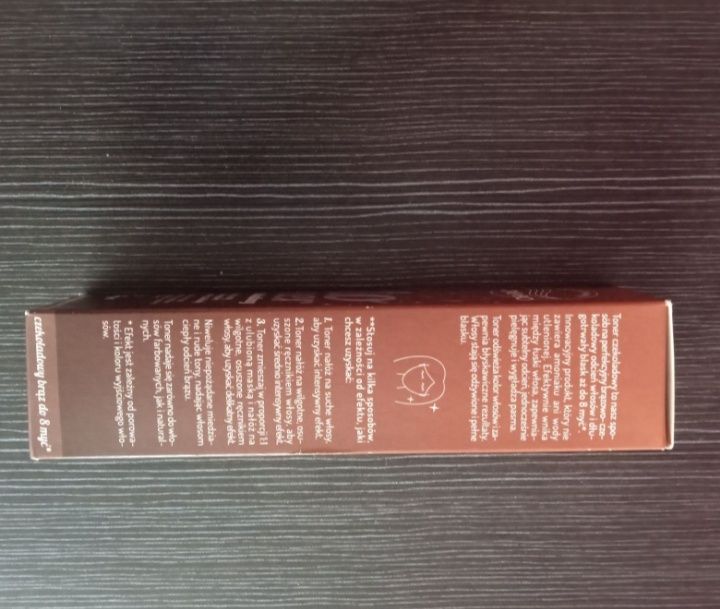 Nowy toner do włosów Only Bio kolor czekoladowy nadający ciepły, brązo