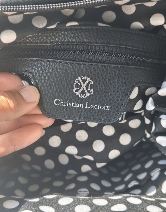 Якісний вінтажний рюкзак від Christian Lacroix