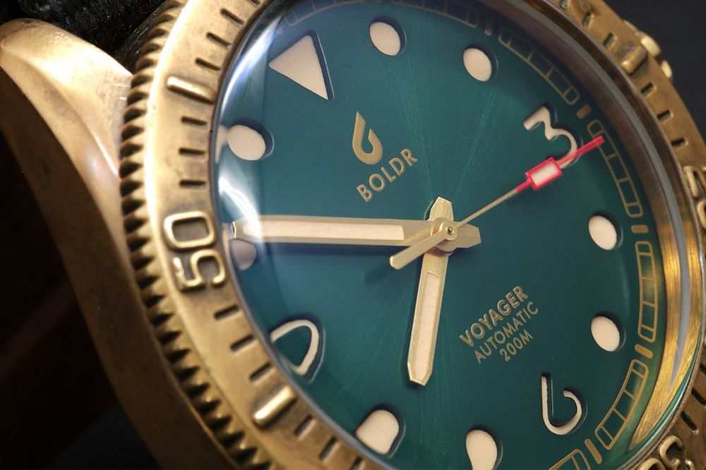 Zegarek Boldr Voyager bronze