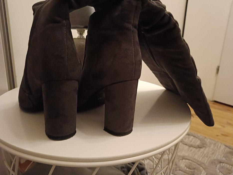 Kozaki  jesienno/wiosenne materiałowe