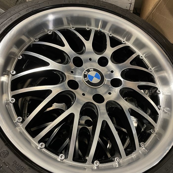 PROMOCJA WEEKEND Komplet kół BMW 17’ alufelgi  E32 E34 E28 E30 E36 BBS RONDELL