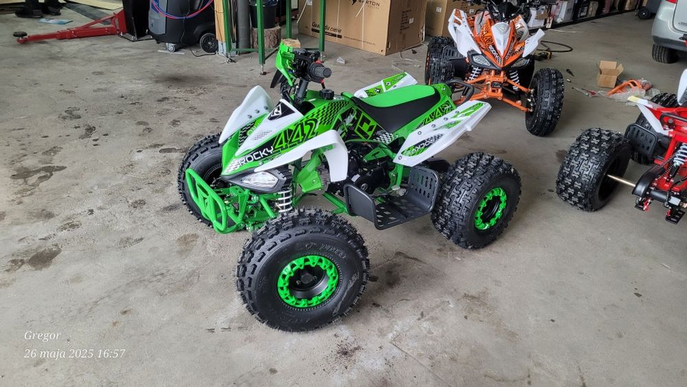Nowe markowe quady 125cc z wstecznym najtaniej w POLSCE  RATY NA DOWÓD
