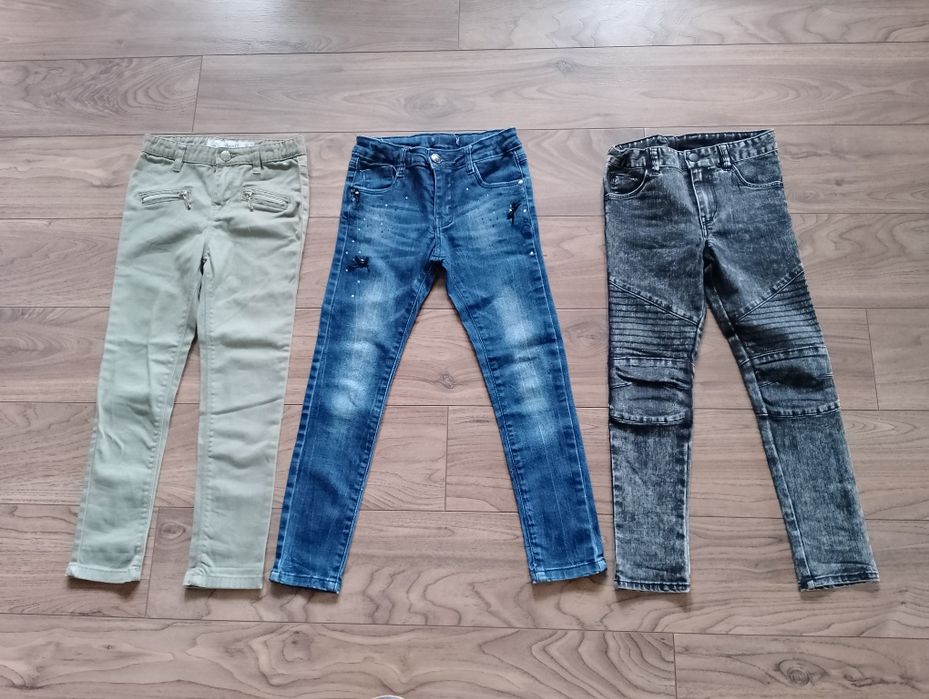 Spodnie zestaw 122/128