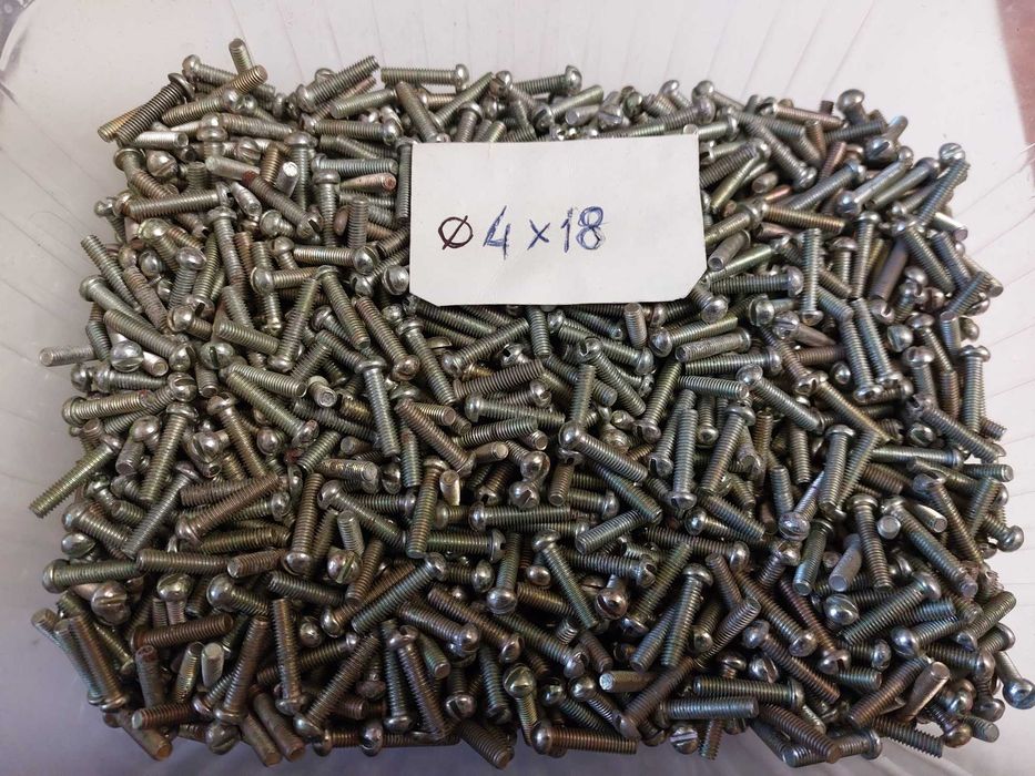 М4 гвинт 12, 16, 20, 32мм (15 різьба), 10мм (латунь,потай), болт 20мм