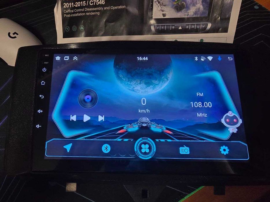 ТОП магнитола Android 15 для Mercedes Smart 2011–2014 (C7546) 6GB / 128GB