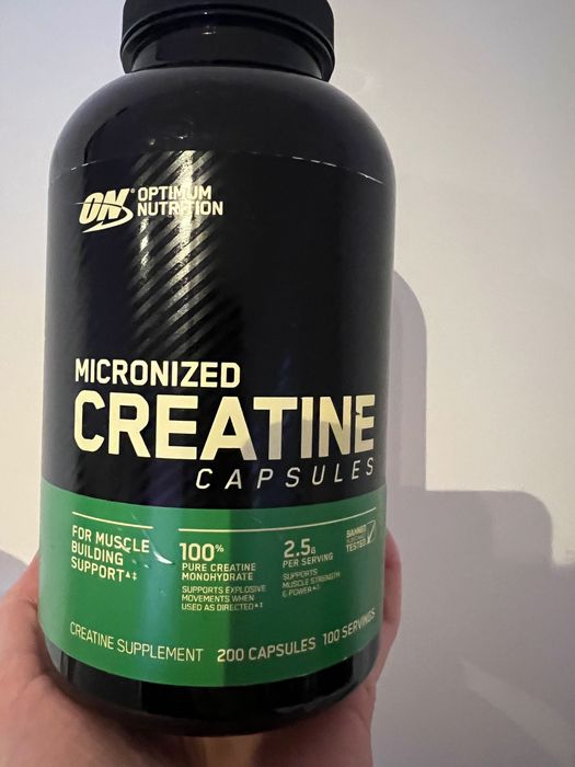 Creatine capsules ON