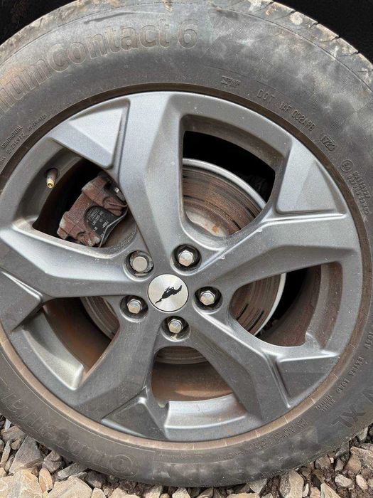 Диски титани колеса шини Ford Mustang Mach-E R18 5x108  225 60 R18 Continental оригінал