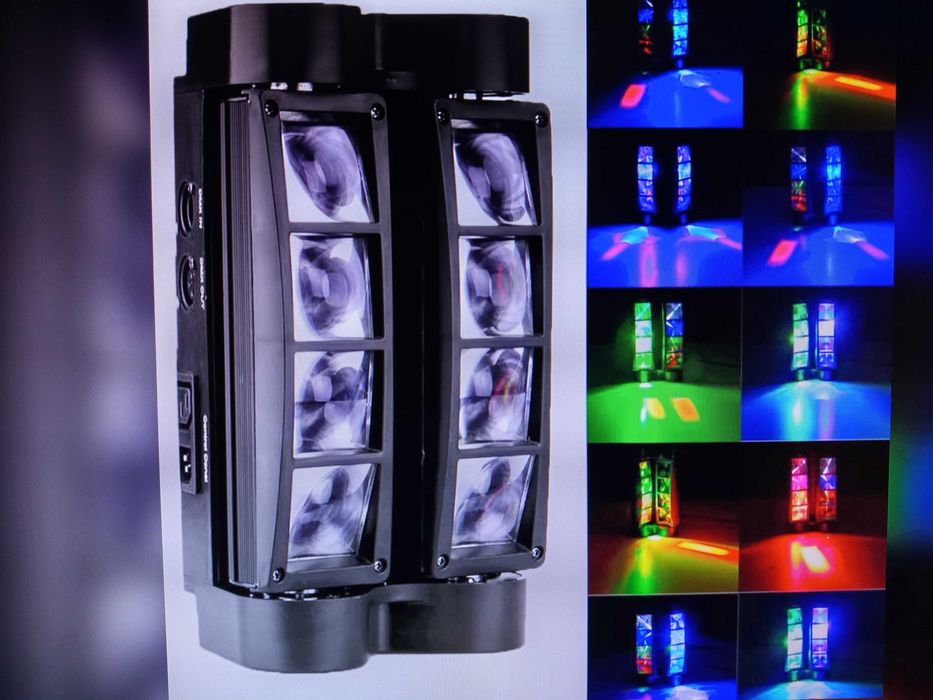 Spider Beam led dmx Novo