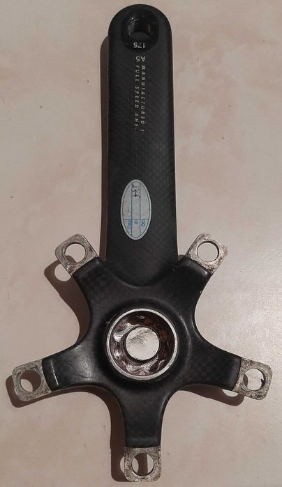 manete hidráulica Shimano + pedivela Cannondale