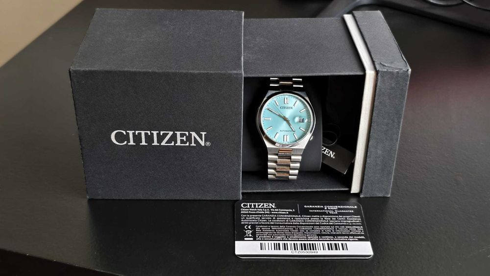 Citizen Tsuyosa Tiffany Blue Automático