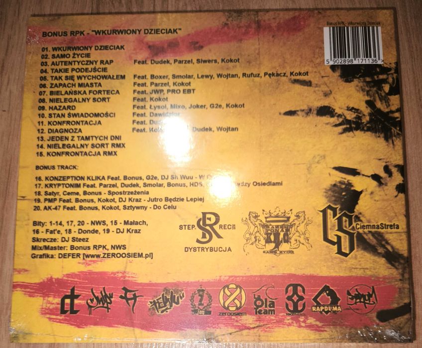 Bonus RPK - Wkurwiony Dzieciak Nowa Folia