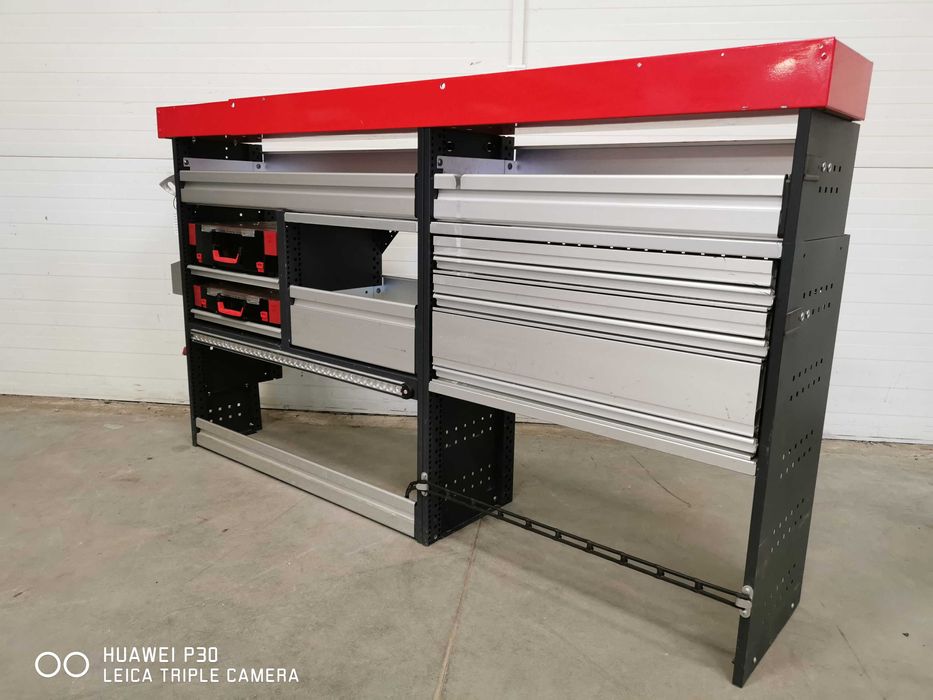 Zabudowa serwisowa regał samochodowy WURTH Proace Expert Vito Jumpy