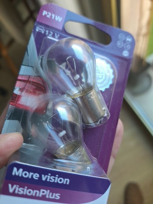 2 Lâmpadas Philips P21W 12V