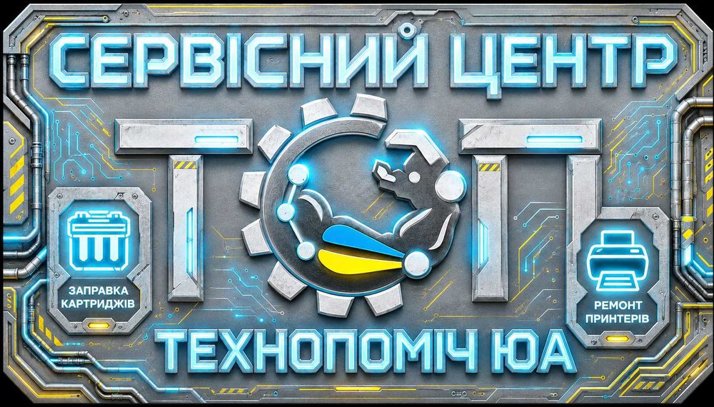 Заправка картриджів, ремонт принтерів і БФП