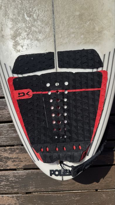 Pack Surf COMPLETO: Polen Catchy 5'9" + Quilhas FCS II + Capa DaKine + Mochila Billabong
