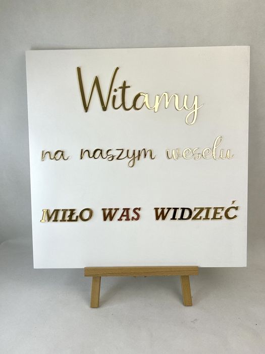 Tablica powitalna