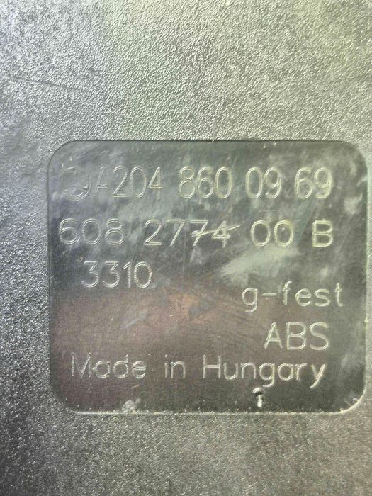 Encaixe de Cinto Trás Esquerdo MERCEDES-BENZ C-CLASS