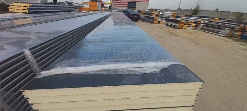 Płyty warstwowe, ścienne i dachowe różne grubości