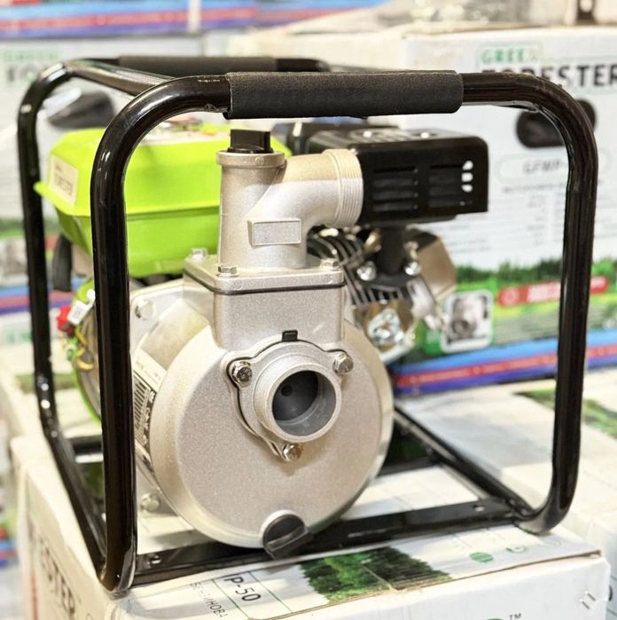Є гарантія! Мотопомпа бензинова GREEN FORESTER Бензиновая мотопомпа