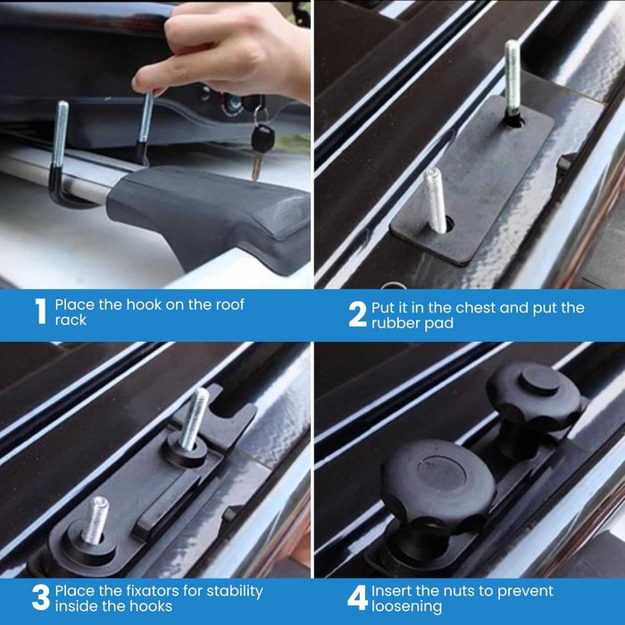 Nowy bagażnik samochodowy / dachowy / kufer / relingi / 480L /A3120!