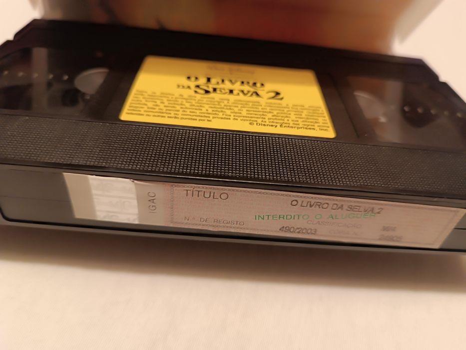 O livro da Selva 2. Filme VHS