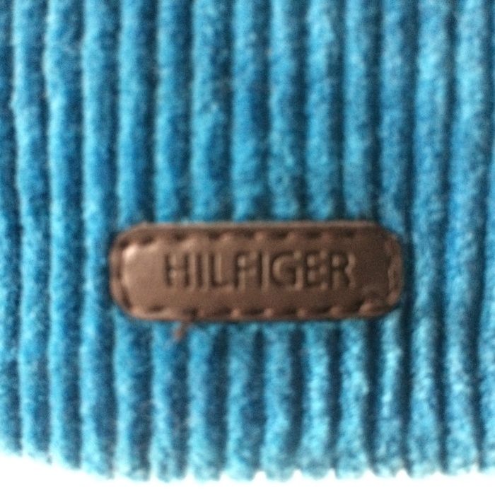 TOMMY HILFIGER niepowtarzalny turkusowy 34/36