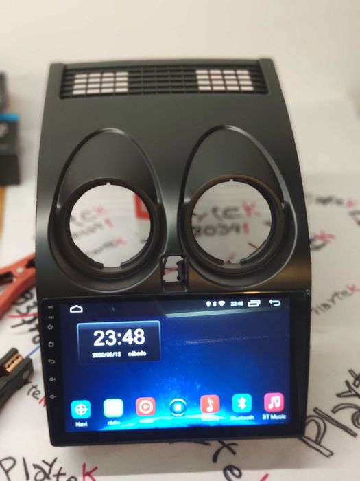 Rádio Nissan Qashqai - Android 13  – 2 DIN GPS WIFI - Novo Garantia