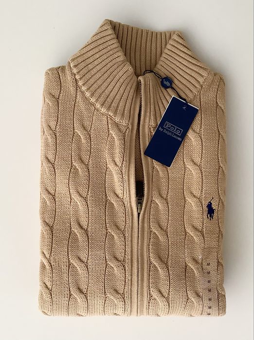 Oryginalny sweter kardigan Polo Ralph Lauren