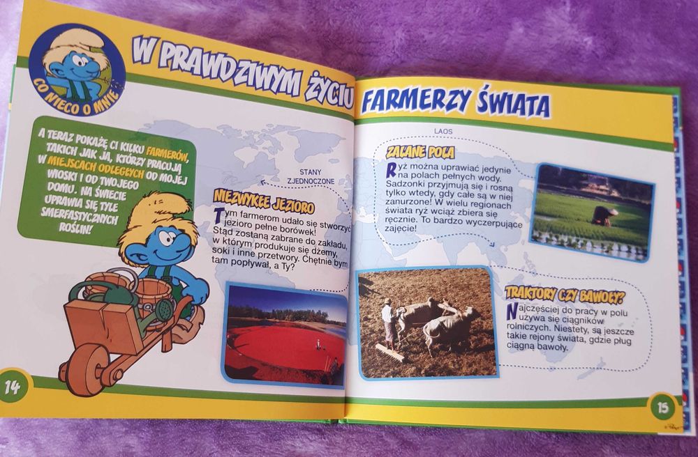 Książeczka Smerf Farmer.