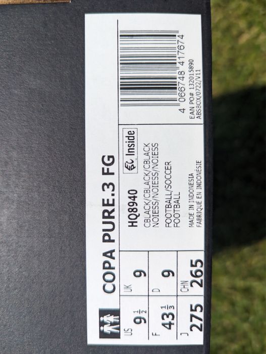 Buty adidas copa pure 3FG 43 1/3