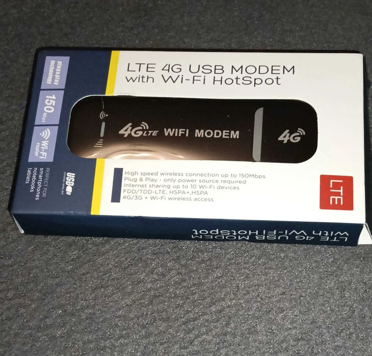Потужний 4G LTE Мобільний інтернет юсб модем - медіа вайфай роутер під SIM-карту з інструкцією