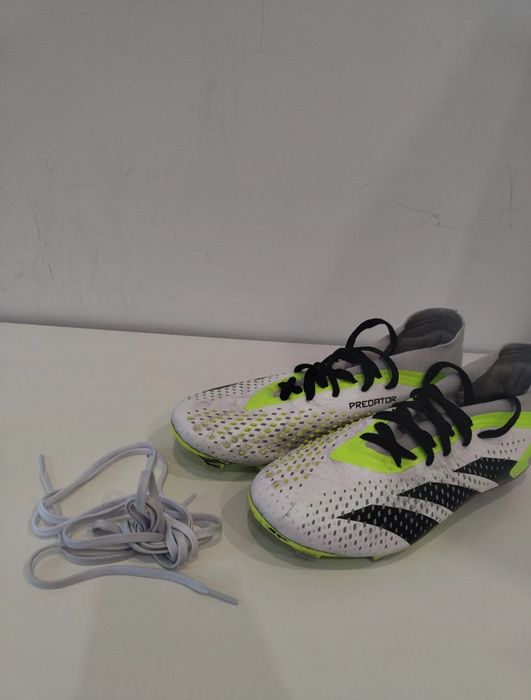 Adidas Predator Accuracy.2 FG biało-szare rozmiar 45 1/3