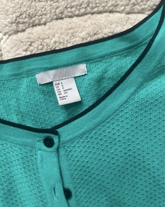 Damska bluzka S H&M miętowa