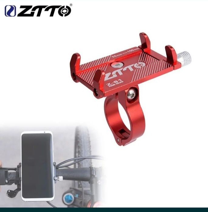 Алюминиевый  держатель крепление телефона на руль