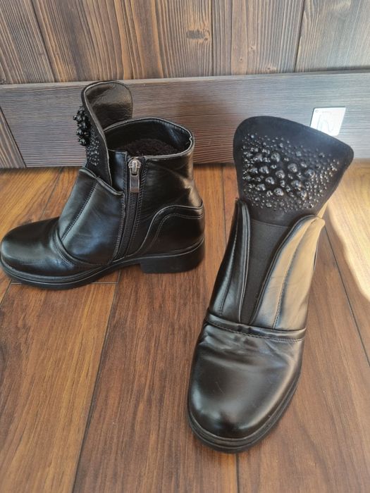 Buty zimowe ocieplane botki roz.34 dziewczęce