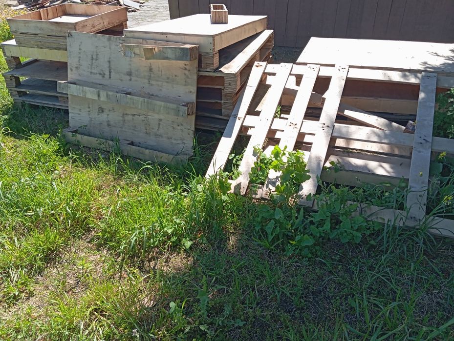 Paletes de madeira usadas